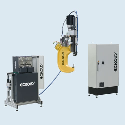 Elektrische Nieteinheit - ECKOLD technics GmbH & Co. KG - selbstbohrend / servogesteuert