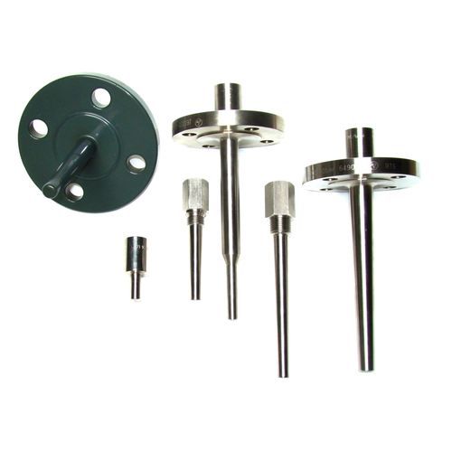 Flansch-Schutzrohr - T-WELL - Alf-Sensor - festinstalliert / Edelstahl / für Thermoelement