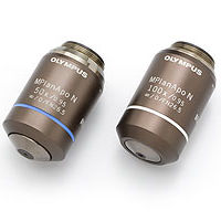 Mikroskop-Objektiv / Fixfokus - MPLAPON - Evident - Olympus Scientific Solutions - Inspektion / für Mikroskopie / apochromatisch