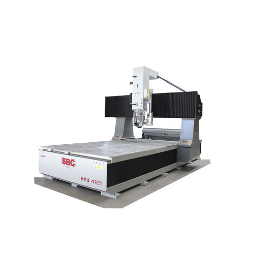 CNC-Fräsmaschine / 3-Achs - HMU - SBC AUTOMATION - vertikal / für Verbundstoffe / für Aluminium