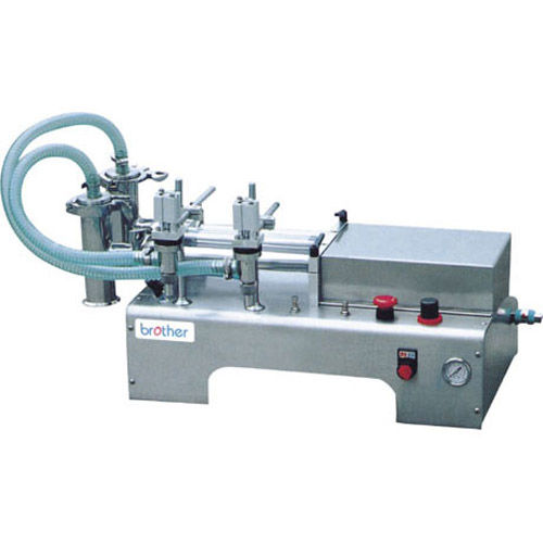 Halbautomatische Abfüllmaschine - SYF - ZHEJIANG BROTHER PACKING MACHINERY CO.,LTD - für Flaschen / Kolben