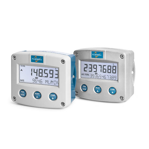 Durchflussrechner für Flüssigkeiten - F126-EL - Fluidwell bv - mit Zählerfunktion / ATEX / temperaturkompensiert