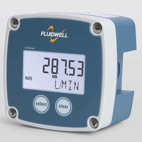 Anzeiger Zähler / Kadenz - B-Basic - Fluidwell bv - Durchfluss / mit LCD-Anzeige / 5-stellig