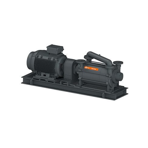 Flüssigkeitsring-Vakuumpumpe - Dolphin LB 1207 A - Busch Vacuum Solutions - geschmiert / Zwei-Stufen / Kompressor