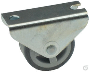 Bockrolle - MEP KB 0/30/14 - Rollentechnik vom Stein GmbH - mit Grundplatte / nichtkreidend / Stahl