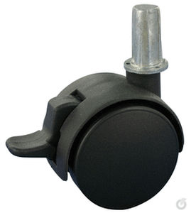 Lenkrolle - KRN DRK 0/2X35/13 - Rollentechnik vom Stein GmbH - Stangen / doppelt / Stahl