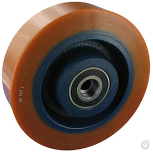 Laufflächen-Rad - PRG 75/30/1K - Rollentechnik vom Stein GmbH - Polyurethan / Kugel / Shore A