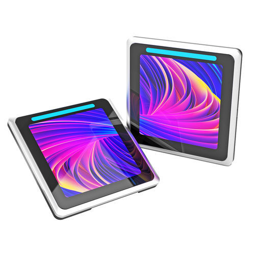 LCD-Anzeigetafel - TD-0360 BookBuddy - Qbic Technology - Multitouchscreen / 480 x 480 / Information