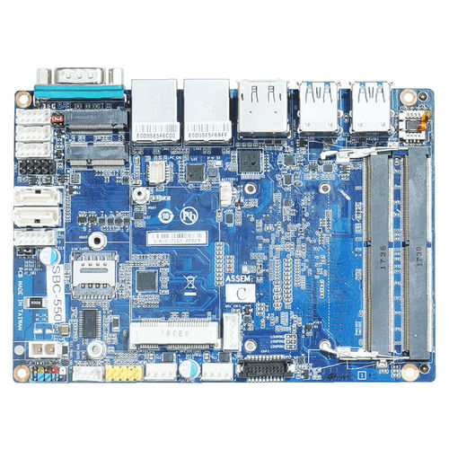Single-Board-Computer / 3,5'' - SBC-550 - Qbic Technology - Dual-Core / Intel® Core i series / Intel® Core™ i3-7100U