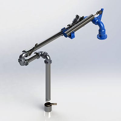 Ladearm für Flüssigkeitentransfer - LA120 series - Zipfluid srl - Toplader