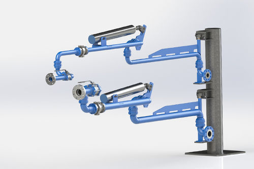 Be- und Entladearm / Kuppel - LA300/400 series - Zipfluid srl - Quelle / für Flüssigkeitentransfer