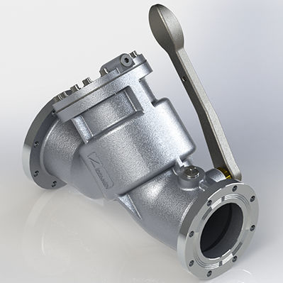 Hebelventil - VA200  - Zipfluid srl - Absperr / für Kohlenwasserstoffe / Flansch