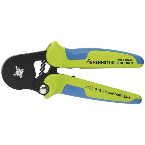 Manuelles Crimpwerkzeug - PEW 8.184 - RENNSTEIG WERKZEUGE GMBH - für Kabelschuhe / für Draht