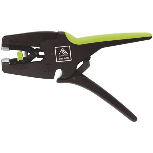 Grip-Abisolierzange - MultiStrip® 10 - RENNSTEIG WERKZEUGE GMBH - für Kabel / isolierend