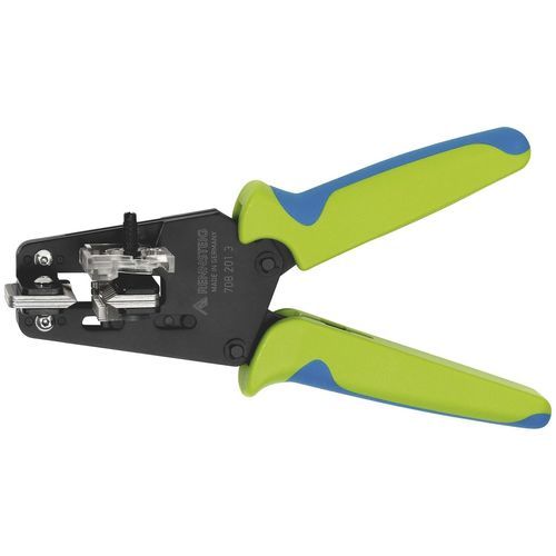 Crimp-Abisolierzange - 708 201 3 - RENNSTEIG WERKZEUGE GMBH - für Kabel / Präzision