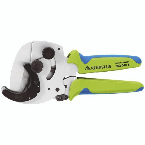 Kunststoffrohrschneider - 502 040 6 - RENNSTEIG WERKZEUGE GMBH - Aluminium / Ratsche