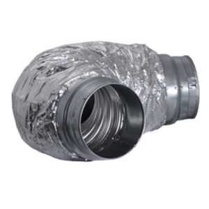 Schalldämpfer für Belüftung - SLE series - ALNOR Ventilation Systems - für Rohre