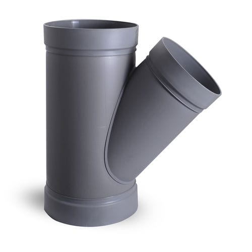 Hydraulikanschluss - PVC-TPVF-45 - ALNOR Ventilation Systems - Muffen / 45°-Winkel / Y-förmig