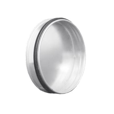 Gewindelose Endkappe - CSL / CS - ALNOR Ventilation Systems - rund / Aluminium / galvanisiertem Stahl