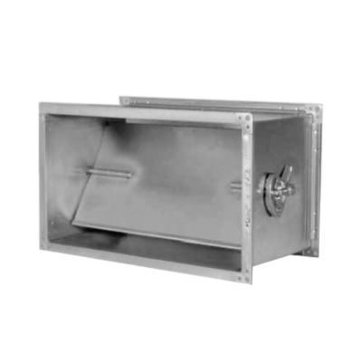 Rechteckige Luftklappe - DSQ series - ALNOR Ventilation Systems