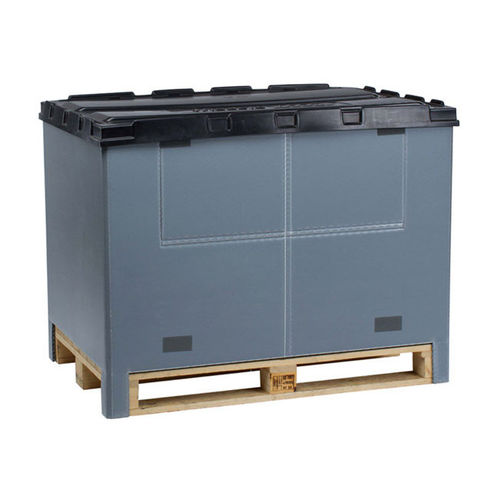 Polypropylen-Palettenbox - Pallet TOP Box™ - Con-Pearl GmbH - Lager / Transport / zusammenklappbar