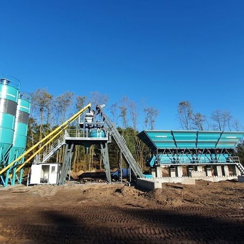 Festinstallierte Betonmischanlage - CONSTMACH Concrete Plants & Crushers - kompakt / automatisch / horizontal