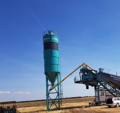 Geschweißter Silo - CS-75  - CONSTMACH Concrete Plants & Crushers - verschraubt / für Zement / für Beton