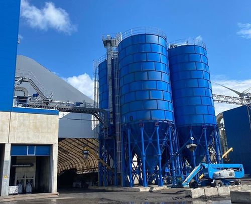 Silo mit konischem Boden - CS-1000 - CONSTMACH Concrete Plants & Crushers - verschraubt / für Zement / für Beton