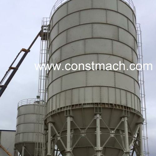 Silo mit konischem Boden - CS-2000  - CONSTMACH Concrete Plants & Crushers - verschraubt / für Zement / für Beton