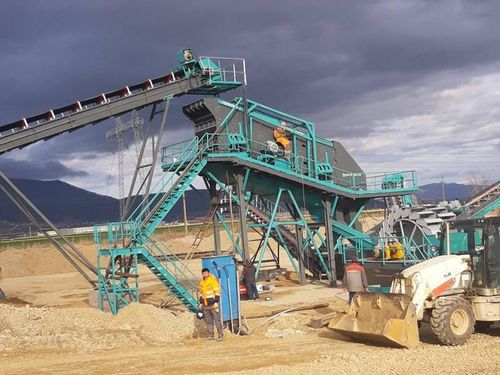 Siebanlage für Baustellen - CVS series - CONSTMACH Concrete Plants & Crushers - für Steinbrüche / für Recyclingprodukte / zur industriellen Anwendung