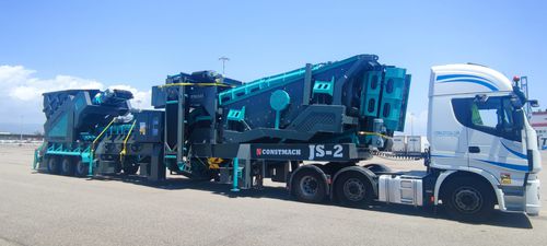 Mahl-und Siebeinheit / Schlag - JS-3 - CONSTMACH Concrete Plants & Crushers - mobil / Primär / hohe Kapazität