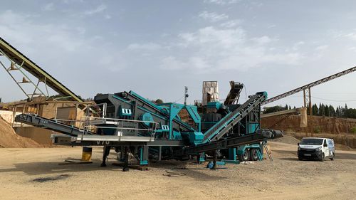 Brecher mit Vertikalachse - V-70 - CONSTMACH Concrete Plants & Crushers - mobil / für Sand / Primär