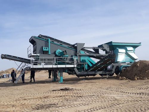 Nasssiebungs-Siebmaschine - SW series - CONSTMACH Concrete Plants & Crushers - für Steinbrüche / zur Brecherbeschickung / für Waschprozesse