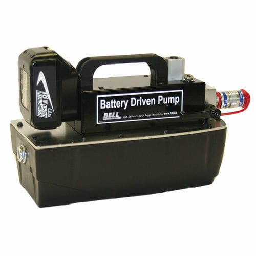 Hydraulische Kolbenpumpe - BDP700700SE-N - BELL S.R.L. - manuell / Hebel / mit Elektromotor