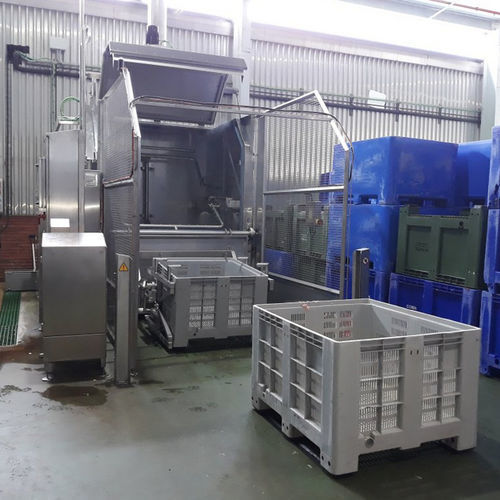 Seitenlader-Behälterwaschanlage - LC-1500 - Mimasa Washing Technologies - automatisch