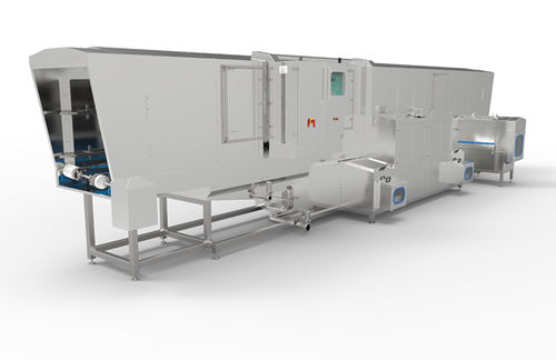 Seitenlader-Behälterwaschanlage - TE-2500 - Mimasa Washing Technologies - automatisch