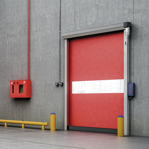 Rolltor - PANELCHOK - anodisiertes Aluminium / automatisch