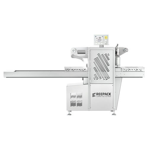 Linearer Schalensiegler - REEECO - Reepack S.r.l. Soc. Unip. - automatisch / Verpackungen unter Schutzatmosphäre / kompakt