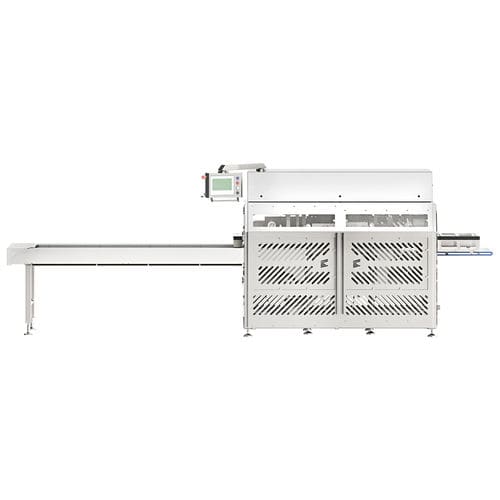 Linearer Schalensiegler - REEMATIC 250/16 - Reepack S.r.l. Soc. Unip. - automatisch / für die Lebensmittelindustrie