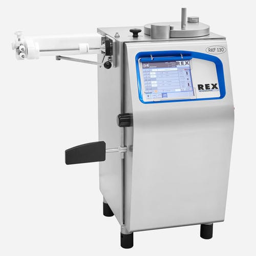 Elektrischer Wurstfüller - RKF 130 - REX-Technologie GmbH & Co. KG - automatisch / für Wurst / Kolben