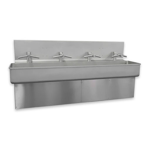 Waschbecken für die Lebensmittelindustrie - RA00002709 - Roser Construcciones Metalicas S.A. - zum Händewaschen / Edelstahl / hygienisch