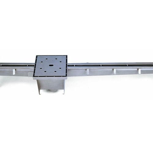 Edelstahl-Abflussrinne - RA00000 series - Roser Construcciones Metalicas S.A. - Gitter / Schlitz / bodenstehend