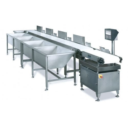Sortiermaschine für die Lebensmittelindustrie - RA00001356 - Roser Construcciones Metalicas S.A. - automatisch / für Fleisch / kontinuierlich