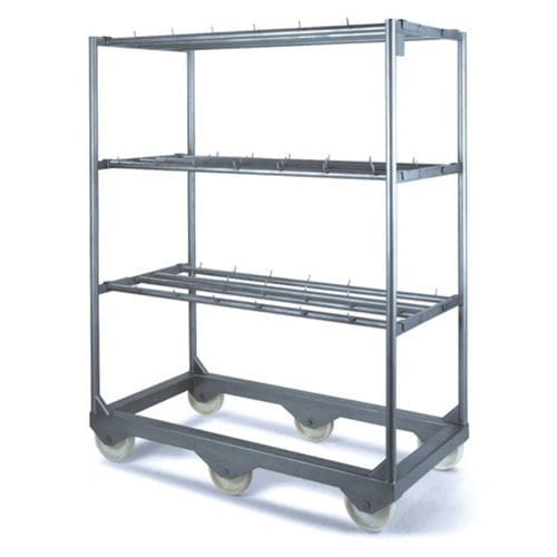 Transportwagen - 3694 - Roser Construcciones Metalicas S.A. - Edelstahl / 3 Ebenen / 2 Ebenen