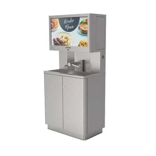 Sprühdesinfektionsanlage - WD POD - Roser Construcciones Metalicas S.A. - Wasser / stationär / USB-Anschluss
