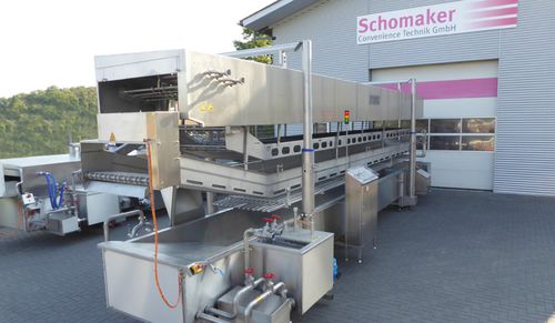 Dampfkocher - WKS  - Schomaker Convenience Technik GmbH - kontinuierlich / für Nudeln / für Fleisch