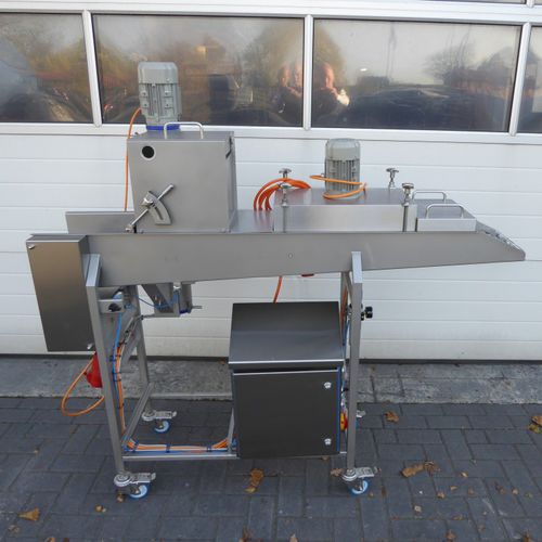 Beschichtungsmaschine für die Lebensmittelindustrie - STP -P 250 - Schomaker Convenience Technik GmbH