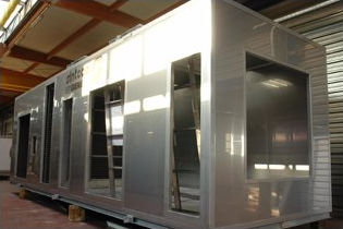 Horizontale Luftaufbereitungszentrale - HYGiENE ®  - Sinteco Impianti Srl - bodenstehend / modular