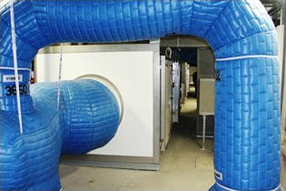 Flexibler Luftkanal - AERTEX® - Sinteco Impianti Srl - Textil / für Heizungen