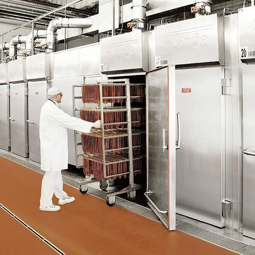 Reifekammer für rohe Würstchen - Sorgo Anlagenbau GmbH - für Salami / trocken / beheizt